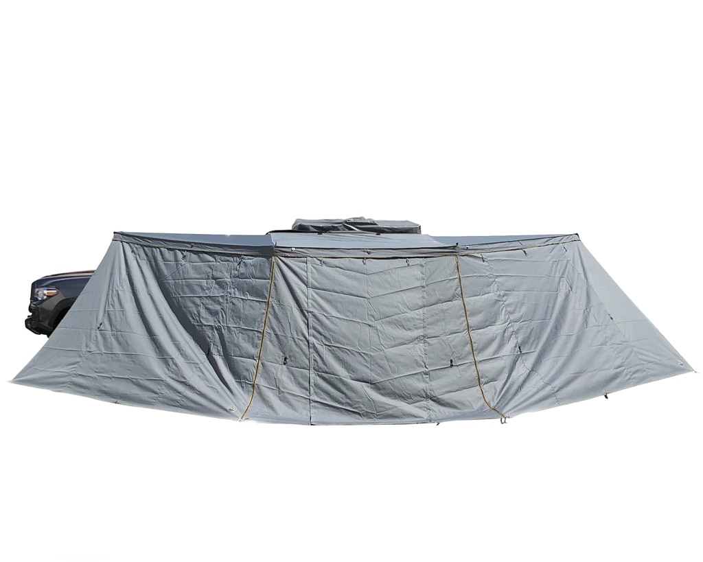 Overland Vehicle Systems Awning Side Wall For Nomadic 180 Shelter - Click Image to Close