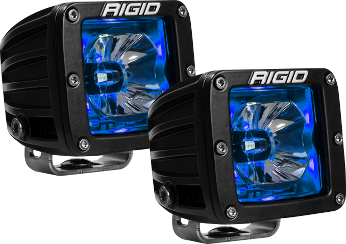 Rigid Industries LED Pod with White Backlight Radiance - Click Image to Close