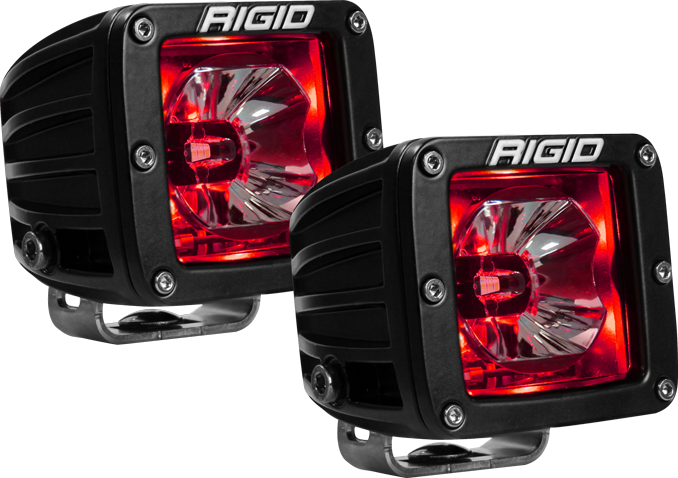 Rigid Industries LED Pod with White Backlight Radiance - Click Image to Close