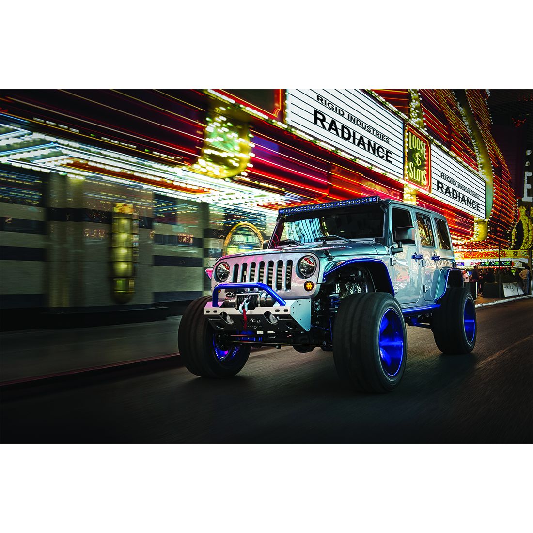Rigid Industries 50 Inch Amber Backlight Radiance Plus - Click Image to Close