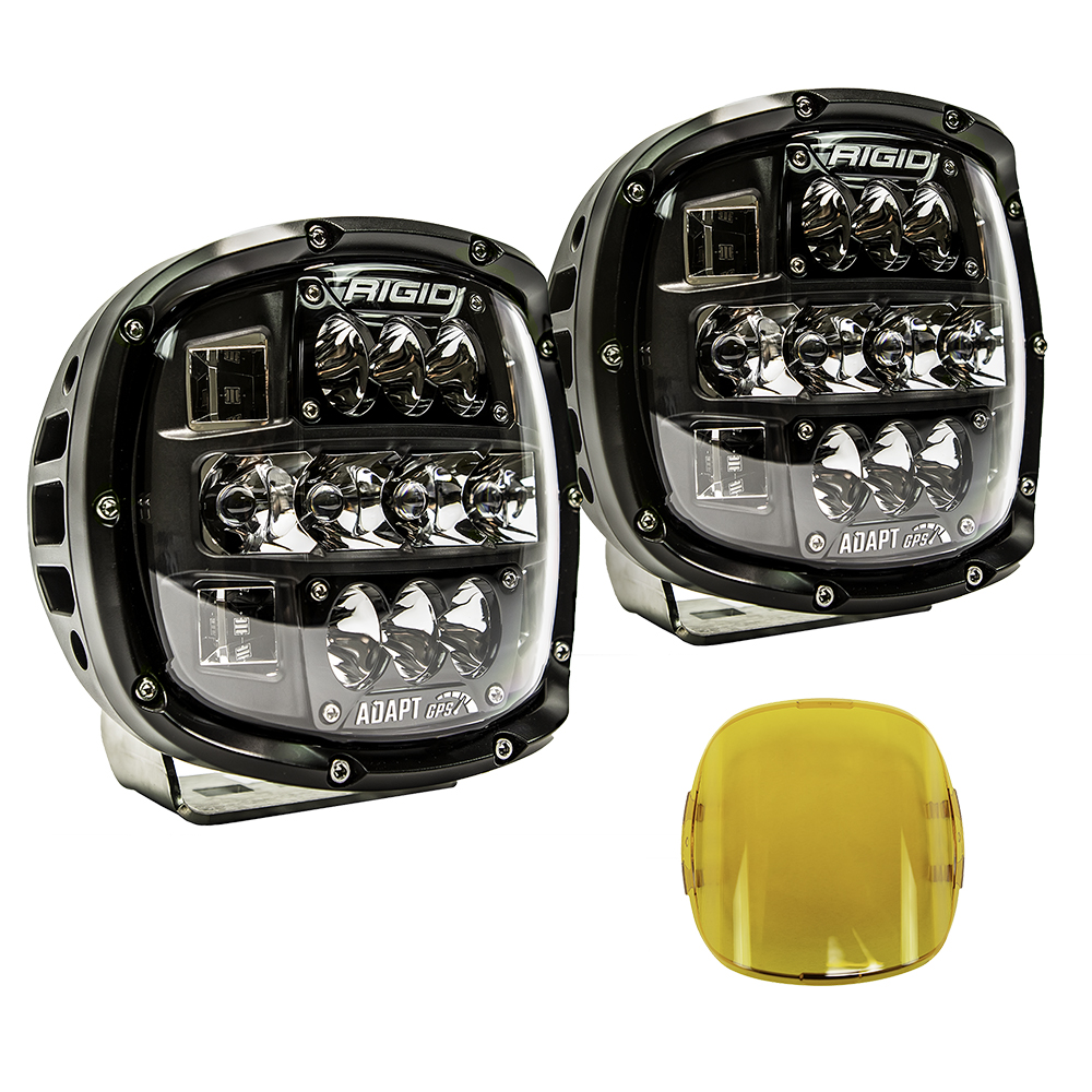 Rigid Industries Adapt XP Extreme Powersports LED Light 3 Lighting Zones GPS Module Pair - Click Image to Close