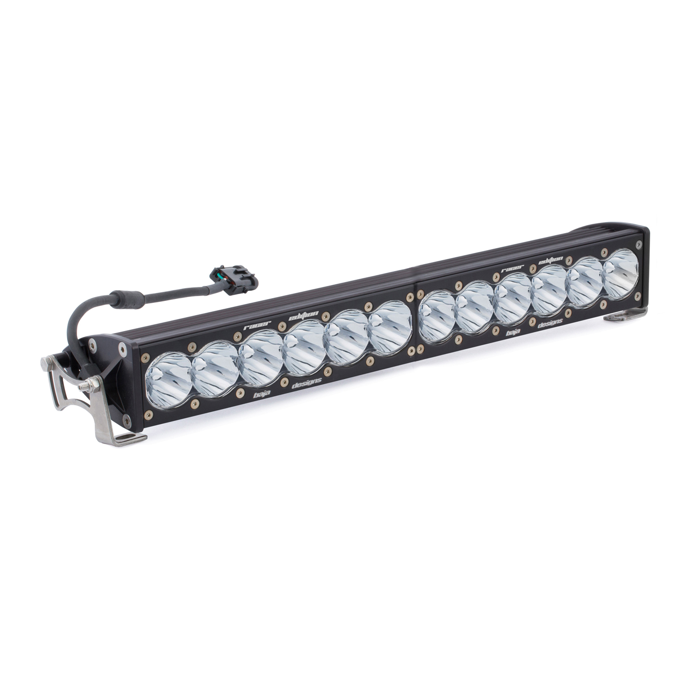 Baja Designs 20 Inch LED Light Bar Single Straight High Speed Spot Pattern Racer Edition OnX6 - Click Image to Close