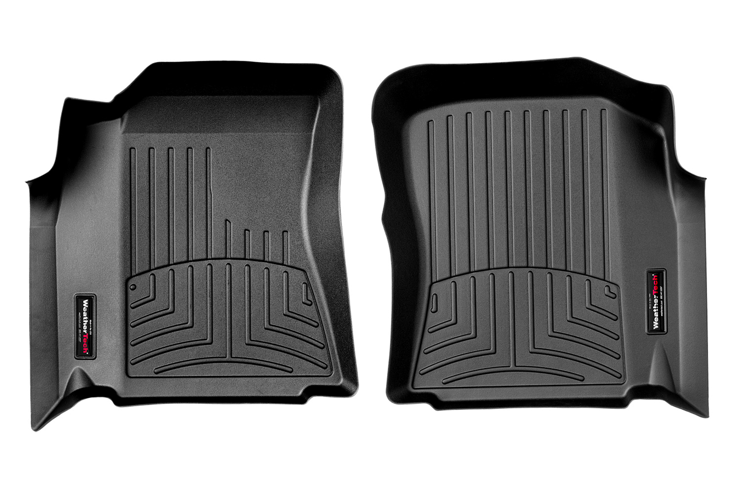Toyota Tundra No fit: double cab Front FloorLiner Black