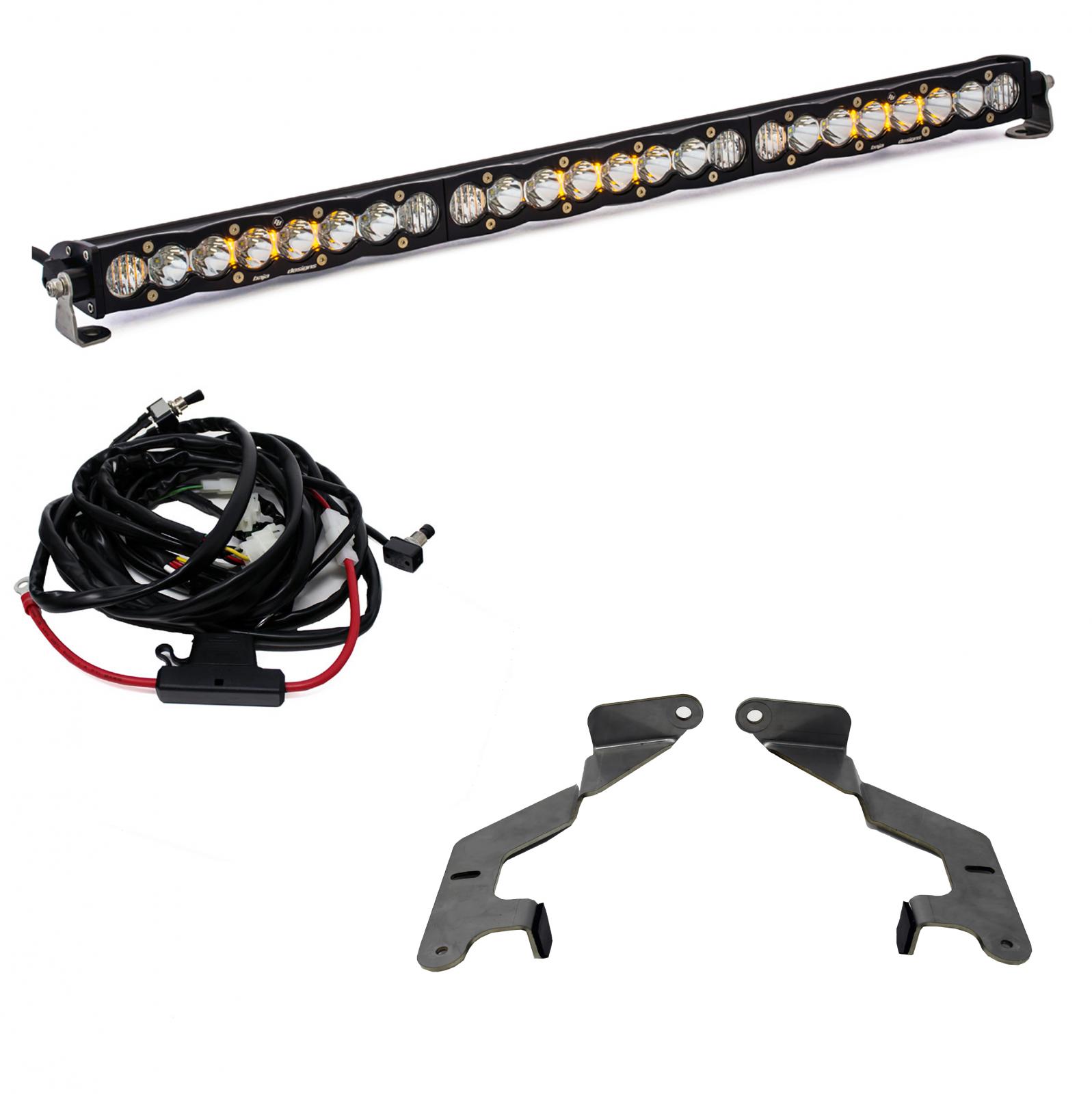 Baja Designs 30 Inch Grille LED Light Bar Kit For 14-On Toyota Tundra S8 Driving Combo