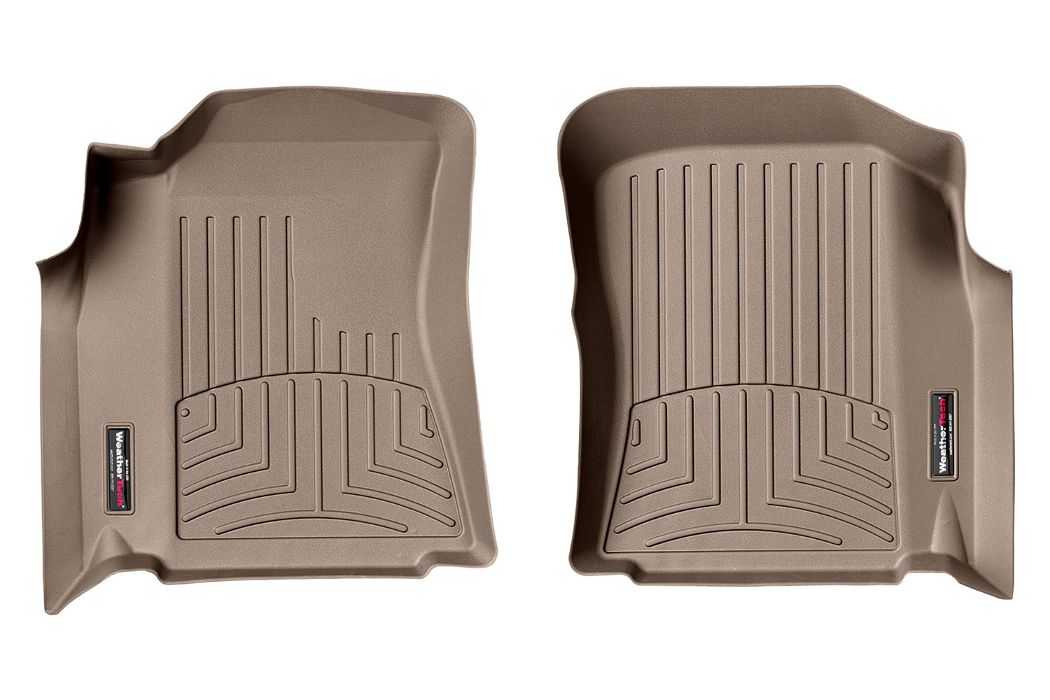 Toyota Tundra No fit: double cab Front FloorLiner Tan
