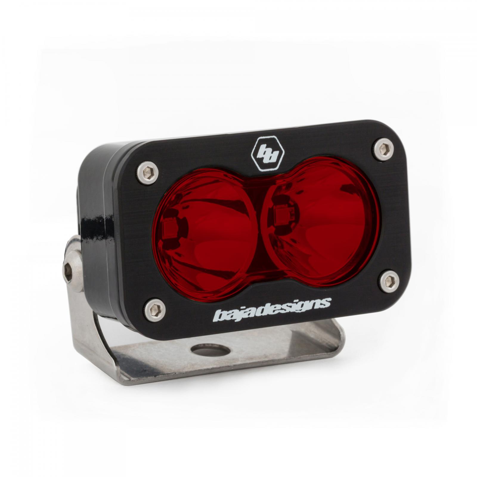 LED Work Light Red Lens Spot Pattern S2 Pro Baja Designs LED Work Light Red Lens Spot Pattern S2 Pro Baja Designs