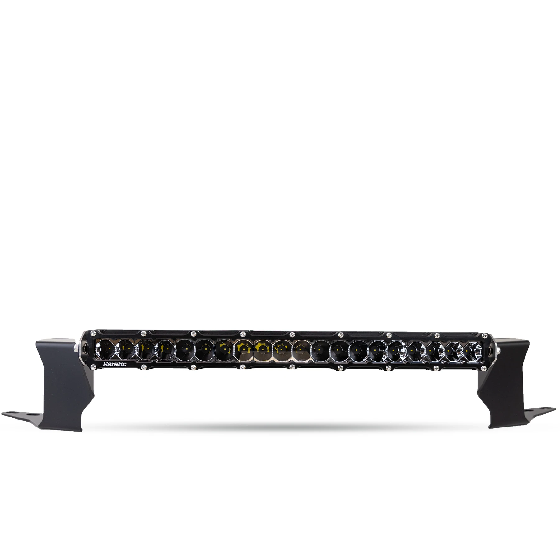 Heretic 20 in. LED Bumper Light Bar - Clear Lens; 2022 Tundra