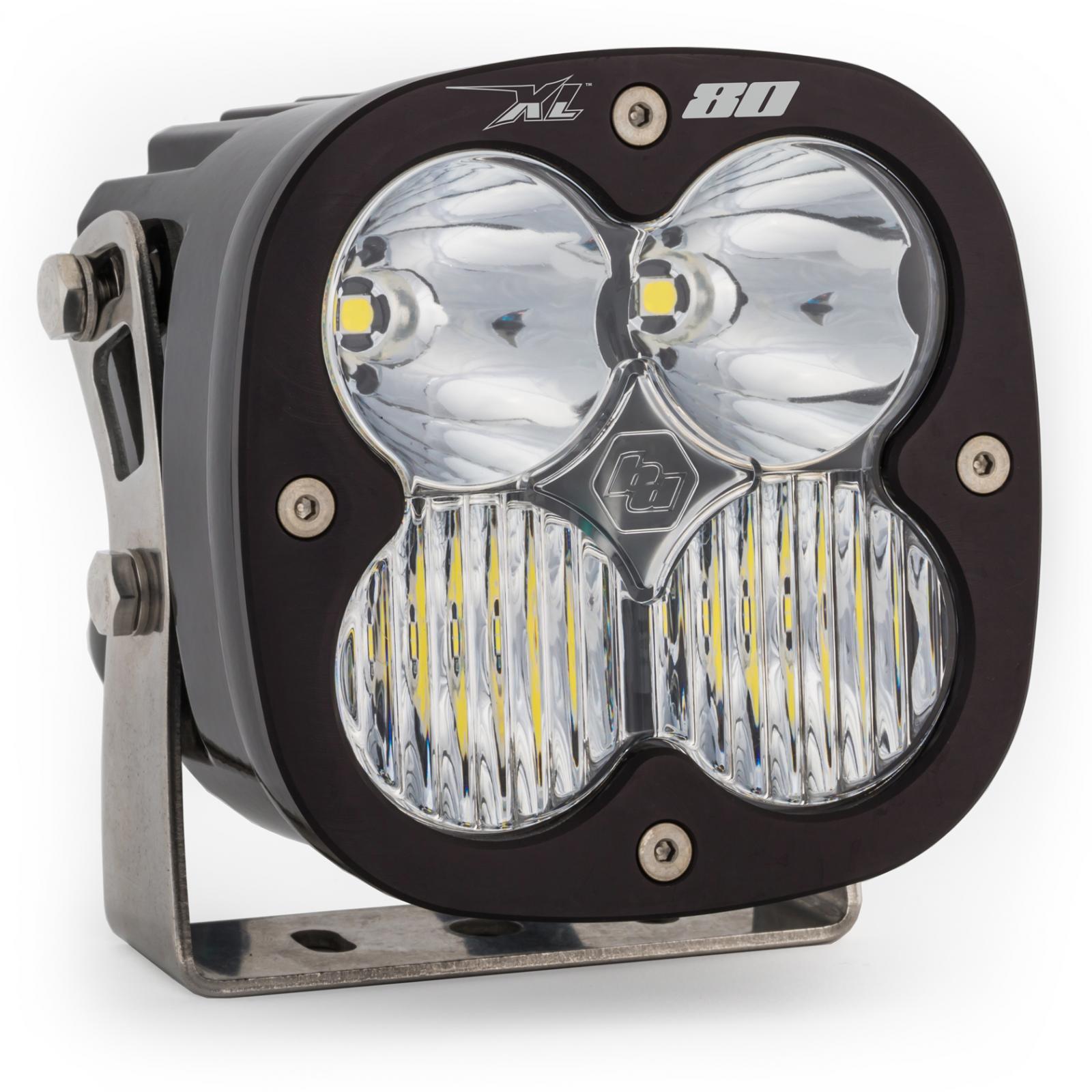 Baja Designs LED Light Pods Clear Lens Spot Each XL80 Driving/Combo - Click Image to Close