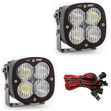 Baja Designs LED Light Pods Wide Cornering Pattern Pair XL80 Series - Click Image to Close