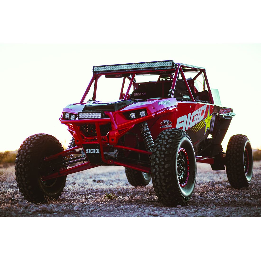 Rigid Industries 6 Inch Diffused Light White Housing E-Series Pro - Click Image to Close