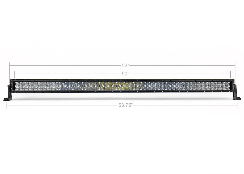 Cali Raised 52 In. Dual Row 5D Optic OSRAM LED Bar Cali Raised 52 In. Dual Row 5D Optic OSRAM LED Bar