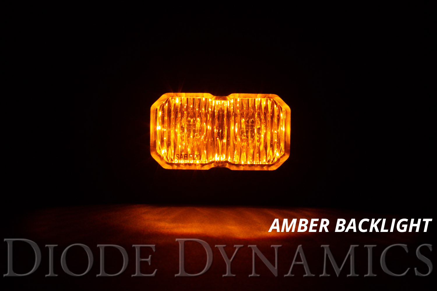Diode Dynamics Stage Series 2 Inch LED Pod, Sport Yellow Flood Standard ABL Pair