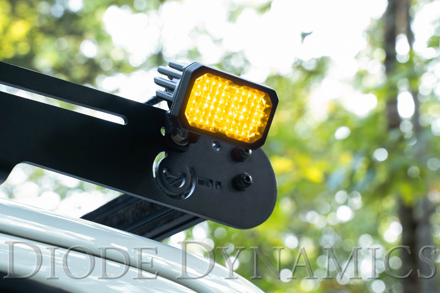Diode Dynamics Stage Series 2 Inch LED Pod, Pro Yellow Flood Standard ABL Each