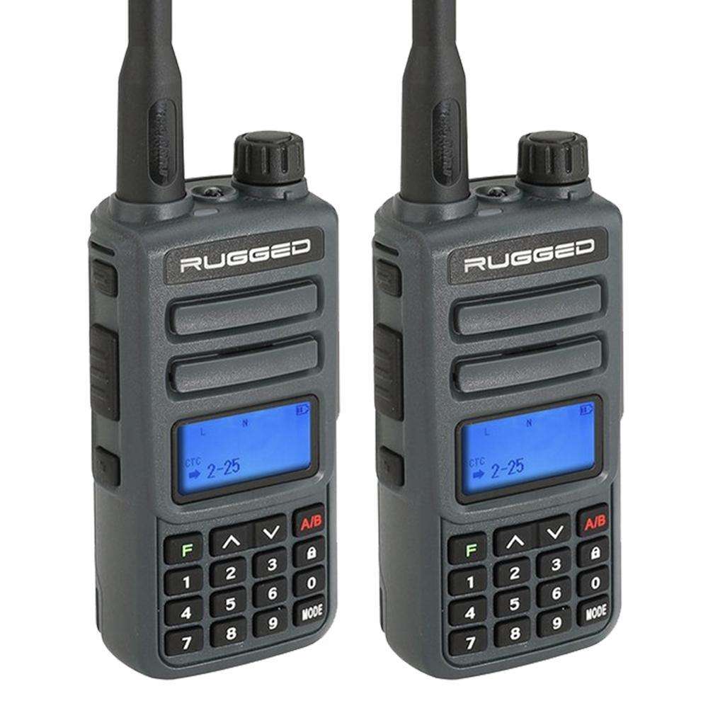 Rugged Radios "2-Pack" Rugged GMR2 GMRS/FRS Handheld Radio