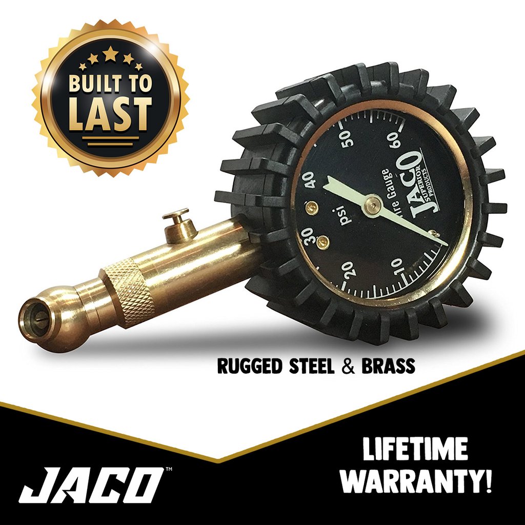 JACO Elite Pressure Gauge - 60 PSI