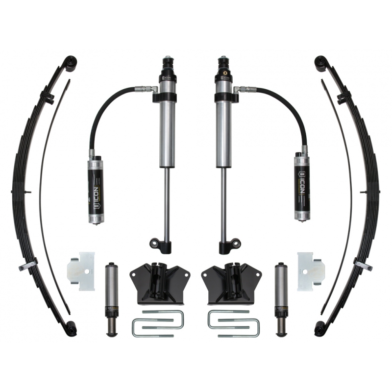 Icon Toyota Tundra RXT Rear Suspension System 2007-UP - Stage 2
