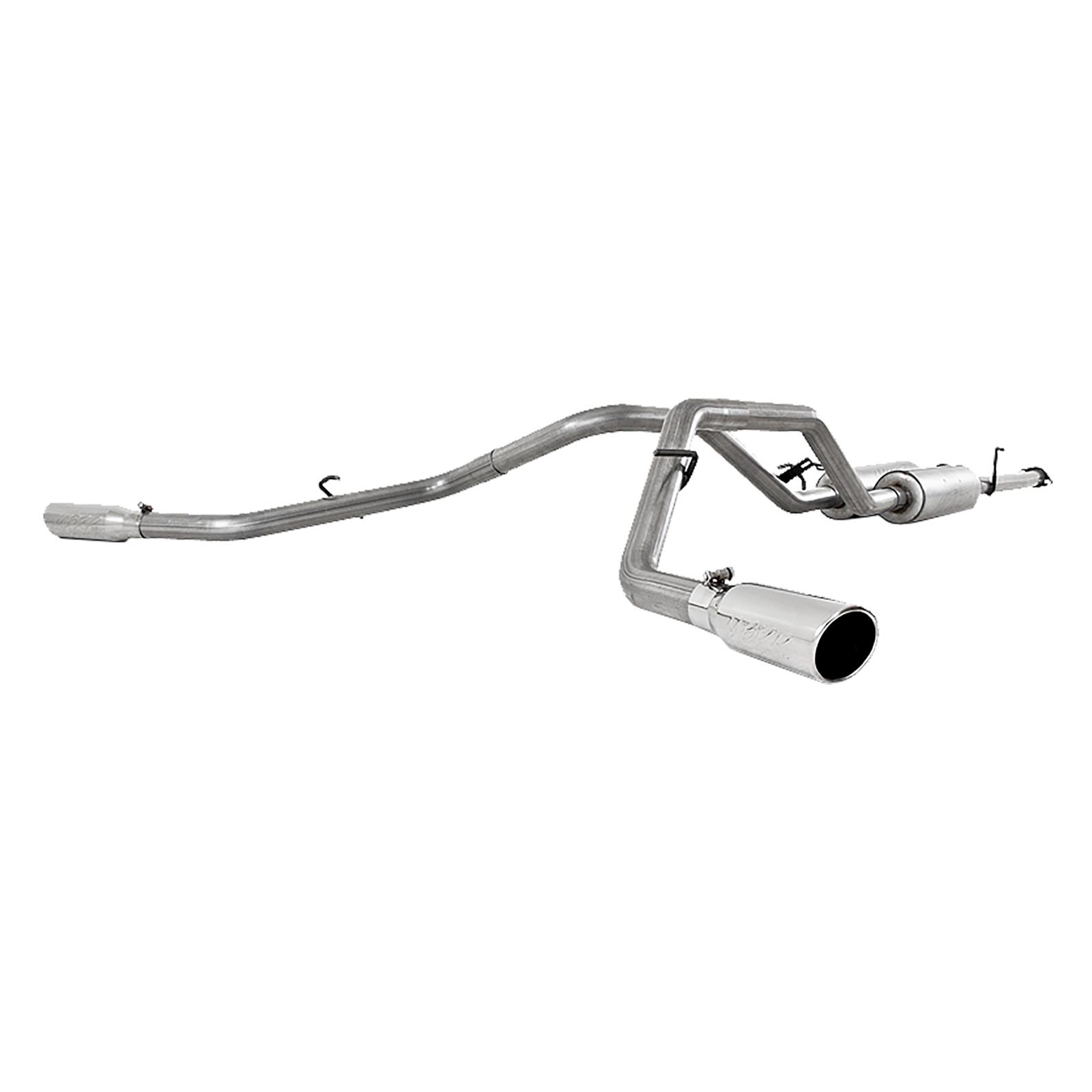 MBRP 2.5" Cat Back Exhaust, Dual Side, T409; 2009-2021 Tundra