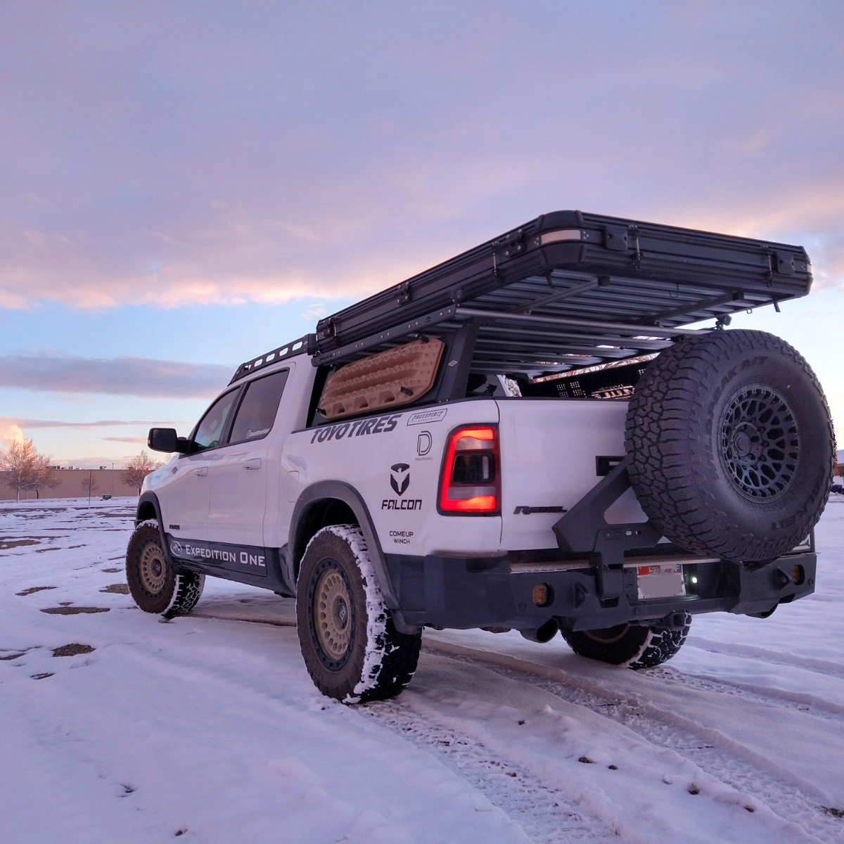 Expedition One Single Swing Rear Bumper 2014-2021 - Click Image to Close