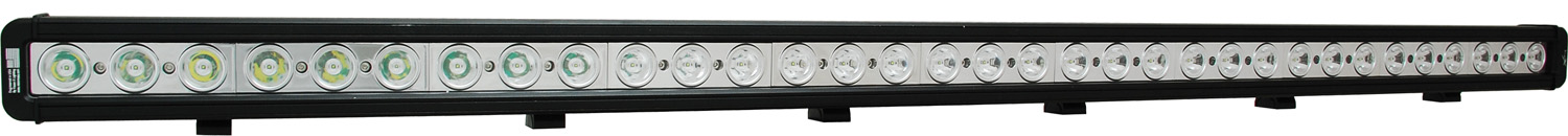 42" XMITTER LOW PROFILE BLACK 33 3W LED'S 10?? NARROW - Click Image to Close