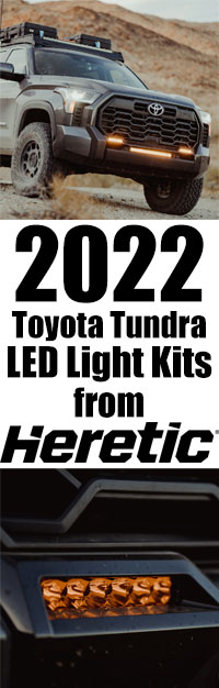 2022 Tundra LED Light Kits from Heretic
