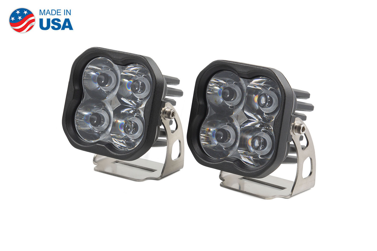 Diode Dynamics Worklight SS3 Sport White Spot Standard (pair) - Click Image to Close