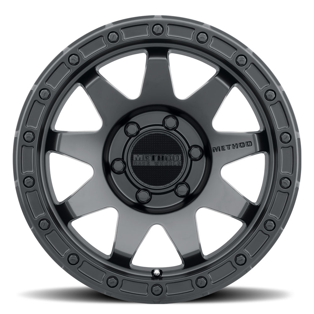 Method Race Wheels MR317; 18x9, 6x5.5, 3 OS; MATTE BLACK; 2022 Tundra 6-Lug