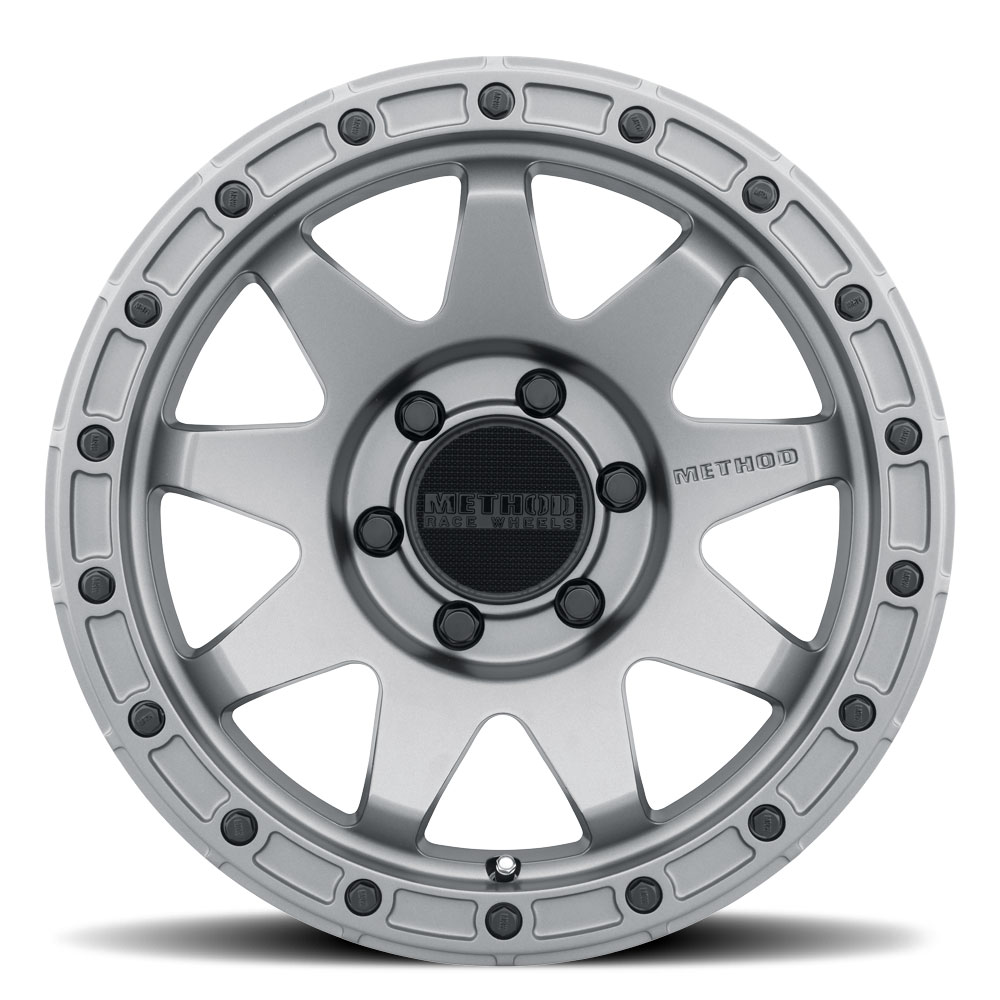 Method Race Wheels MR317; 18x9, 6x5.5, 18 OS; TITANIUM; 2022 Tundra 6-Lug