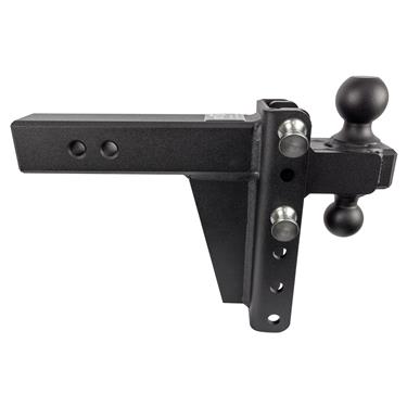 BulletProof Hitches Trailer Ball Mount; 2 1/2 Receiver; Lockable; 36,000lb 6in Drop/Rise