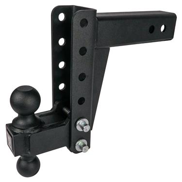 BulletProof Hitches Trailer Ball Mount; 2 1/2 Receiver; Lockable; 14,000lb 6in Drop/Rise