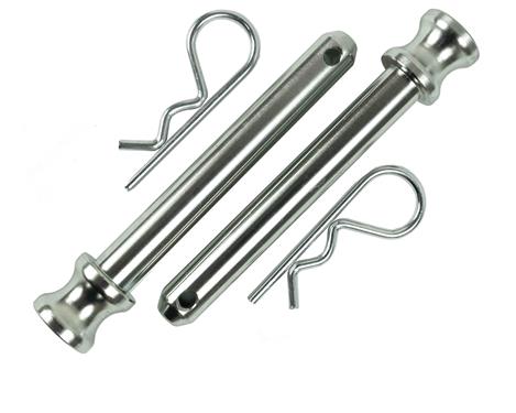 BulletProof Hitches Trailer Hitch Pin; Fits 2in ball mounts; Set of 2