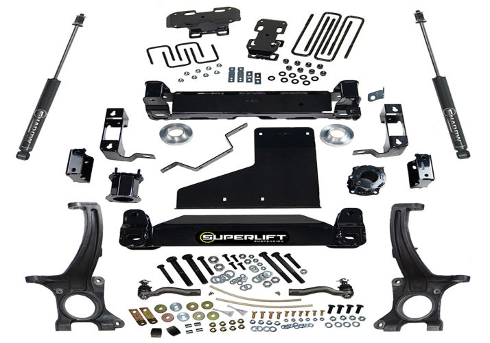 Superlift 6in Tundra Lift Kit w/ Fox 2.0 Shocks - 2009-2019 - Ships Free - Click Image to Close