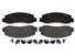 Raybestos Specialty Truck Rear Ceramic Brake Pads w/Hardware (Set of 4) 2007+ Ships Free