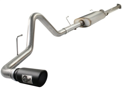 aFe MACH Force-Xp 3 IN 409 Stainless Steel Cat-Back Exhaust System w/Black Tip 2010-2021 Tundra