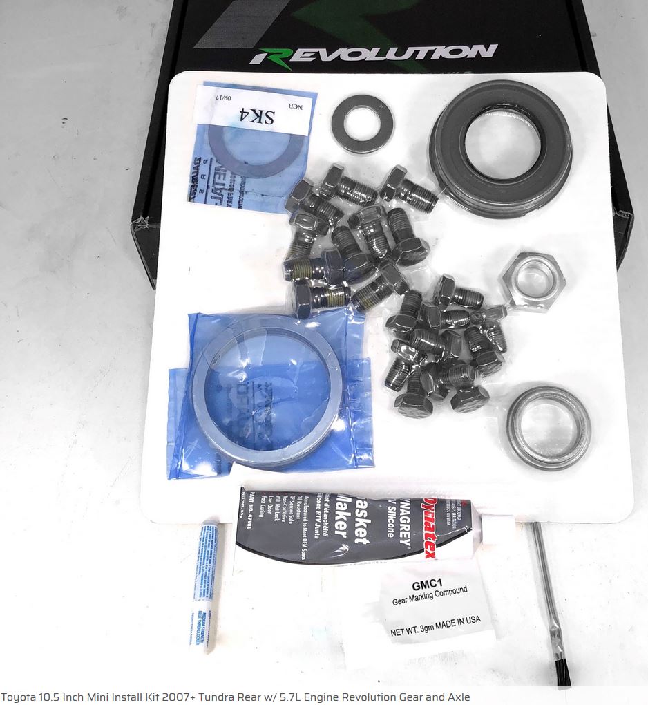 Revolution Gear 0.5 Inch Mini Install Kit 2007+ Tundra Rear w/ 5.7L Engine - 2007+