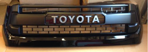 TRD Pro Tundra Radiator Grille - Black on Black, 2015 TRD Pro Tundra Radiator Grille - Black on Black, 2015
