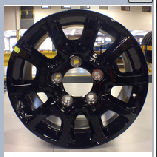 TRD Pro Tundra Wheel 18x8 w/center cap Black 2007+