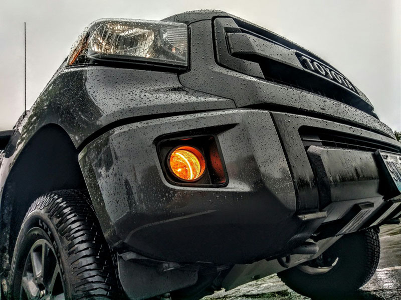 Lamin-X Amber Fog Light Covers; (2014+) Toyota Tundra - Click Image to Close